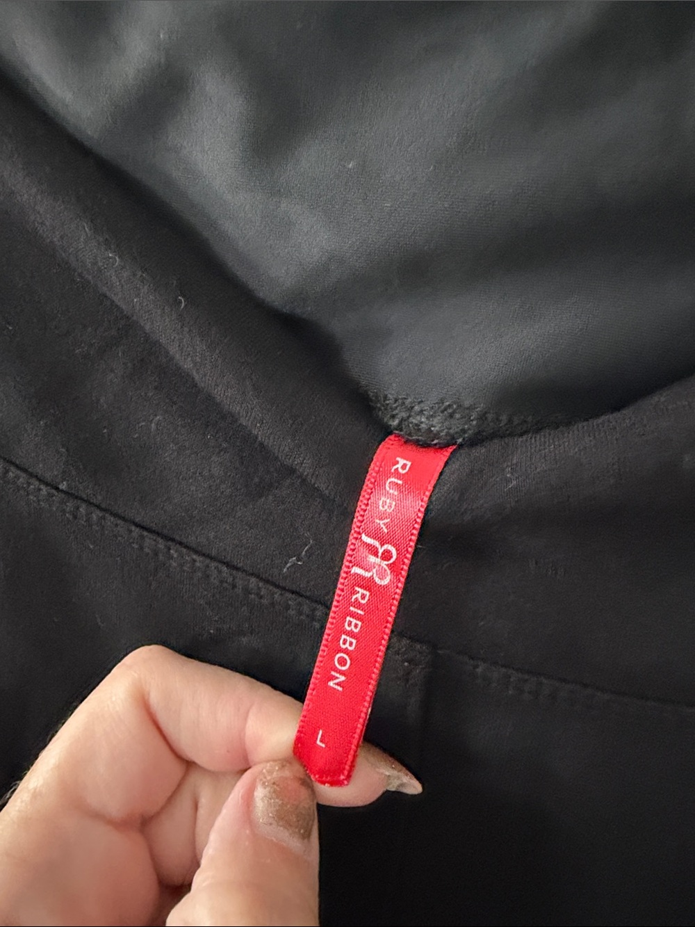 Ruby Ribbon Flare Pants - Large - Picture 5 of 5